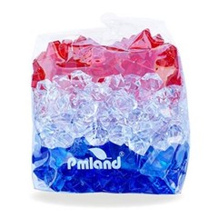 Acrylic Ice Rocks Crystals Gems ~550 Pcs 3 lbs Bulk Bag for Vase Patriotic