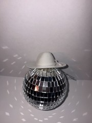 12 pcs 2″ 3″ Mini Cowboy Hat Western Wedding Decoration Brown Black White