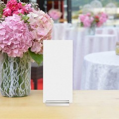 10 Pcs Table Sign Holder Birthday Exhibition Stand Clear Acrylic