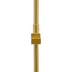 Gold Wedding Reception Display Stands with Adjustable Height and Marble Base