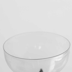 5 oz Disposable CLEAR GOLD PLASTIC Wedding GOBLETS Glasses TABLEWARE WHOLESALE