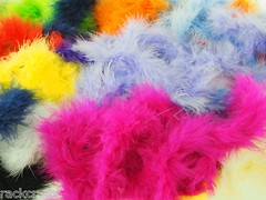 Feather Pluma Plume Rope String Chain Garland Ribbon Wedding Bridal Baby Shower