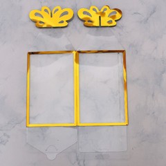 10X Clear PVC Cases Wedding Party Favor Gift Candy Display Boxes Transparent DIY