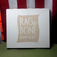 RAG & BONE BINDERY Wedding Journal hand-bound blank-book 34-page NWT