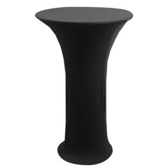60/70/80cm Cocktail Table Cover Spandex Cloth for Wedding Party Meeting Decor