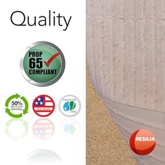 Deep-Pile Carpet Runner – Plastic Vinyl & Rug Protector – Waterproof