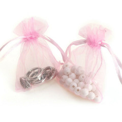 100/200pcs Organza Wedding Party Favor Gift Sheer Candy Bag Jewelry Pouches 3×4″