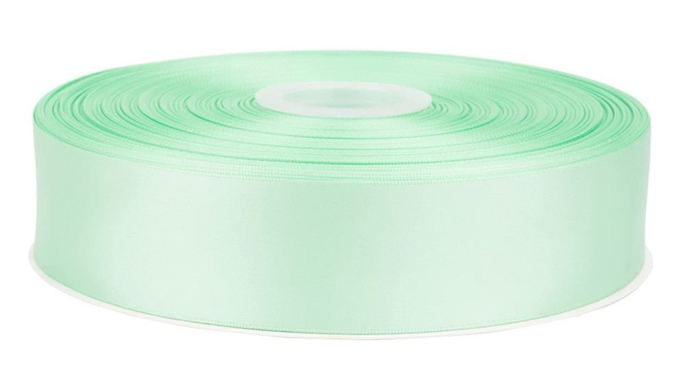 100 Yards Mint Double Faced Satin Ribbon – 1-1/2″ Width for Wedding, Gift Wra…