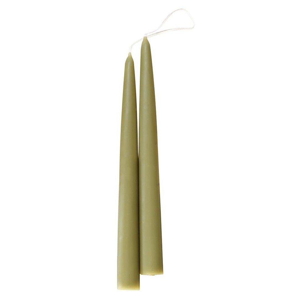 Root Candles Scented Tapers Double-Hung Beeswax Blend Smooth 9-Inch, Bayberry