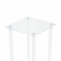 2x Acrylic Tabletop Vases Flowers Vase Column Stand Wedding Centerpieces Decor