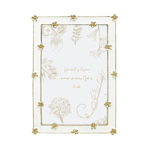 Spring Flower Thin Border Photo Frame / 4×6 In | For Vertical & Horizontal