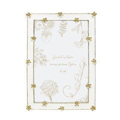 Spring Flower Thin Border Photo Frame / 4×6 In | For Vertical & Horizontal
