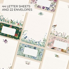 Beautiful Stationery Set with Envelopes – Premium-Quality, Multicolor