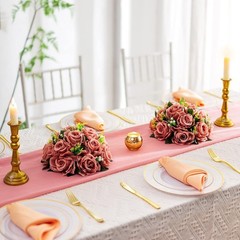 Flower Centerpieces Wedding Tables Wedding Table Decorations Dusty Rose Flower