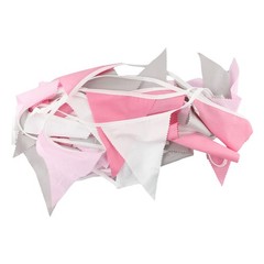 Bunting Banner Wedding For Birthday Home Party Decoration Floral Flag