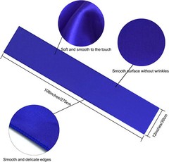 4x Royal Blue Satin 12″x 108»Table Runner Bright Silk Smooth Wedding Banquet