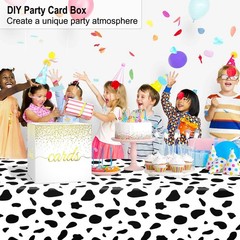 White Gold Cards Box Birthday Wedding Shower Graduation Party Money Receiving