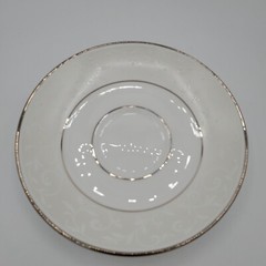 Lenox Opal Innocence 6″ Saucer Plate 2005 Platinum Trim Bone China NEW USA