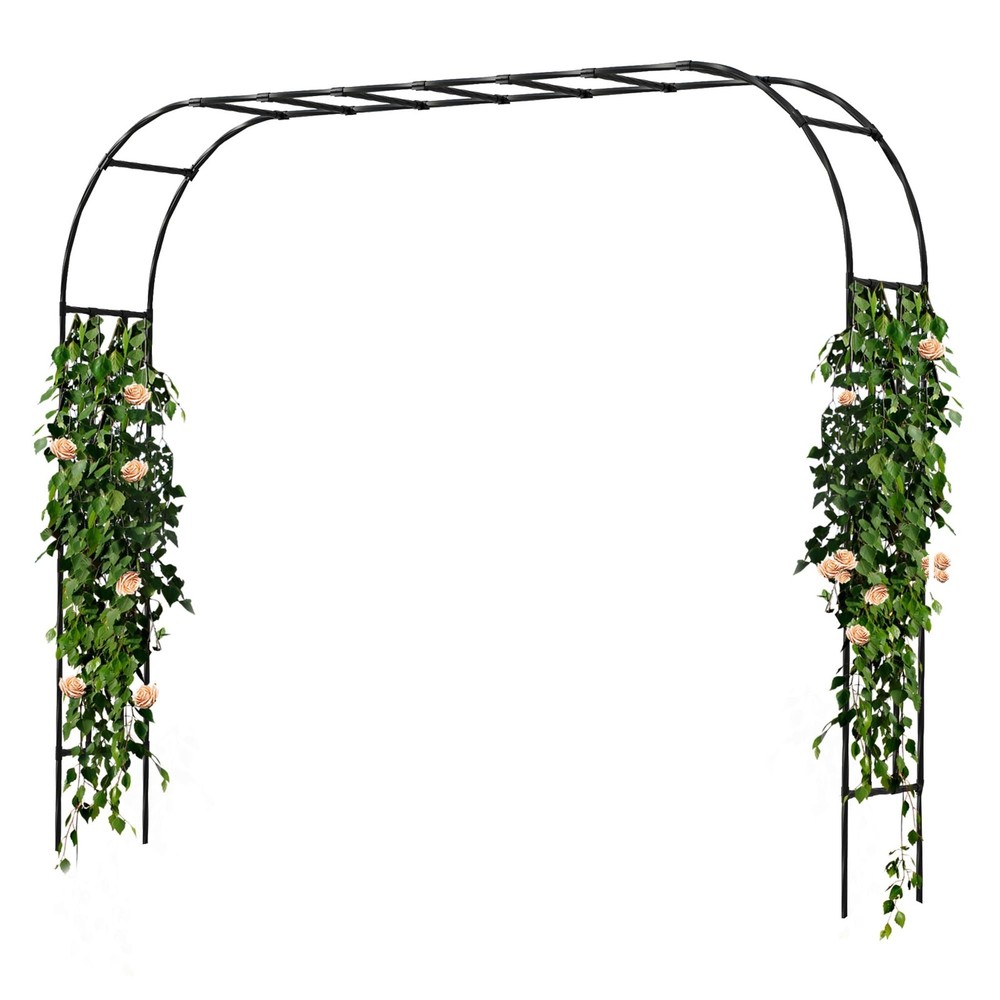 Garden Arch Trellis, Trellis Arch for Climbing Plants Outdoor, 10.5 x 7.9FT M…