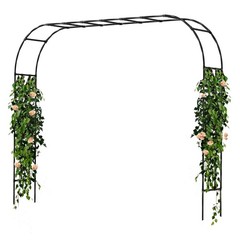 Garden Arch Trellis, Trellis Arch for Climbing Plants Outdoor, 10.5 x 7.9FT M…