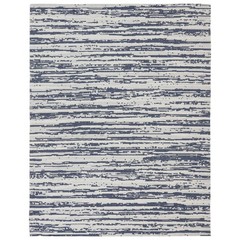 Allusive Boundaries Indoor Area Rug – Midnight – 8 ft x 10 ft by Sunnydaze