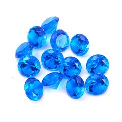 100 Pack Faux Diamond Pirate Gems Perfect for Parties and Pretend Play