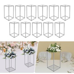 11pcs Wedding Flower Stands Flower Holder Rectangular For Wedding Decorations