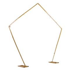 2-Wedding Arch Metal Backdrop Stand Elegant Stable For Wedding Ceremony 2.5m