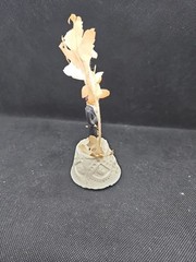 Vintage 40s 50s Coast Novelty Wedding Cake Topper Chalk Couple Bride Groom