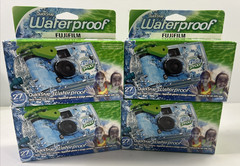 4x Underwater Camera Waterproof Fuji Quicksnap 27 Exposure Fujifilm SEALED NIB