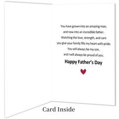 Fathers Day Card Gifts for Son, Father’s Day Cards Gifts Decorations for S