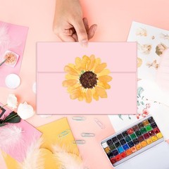 Ouzoustate 100 Packs Pink 4×6 Envelopes for 100 Qty A6(4.75*6.5), pink