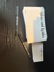 Wedding Signage And Advice Cards