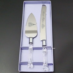 Quinceanera Cuchillos De Pastel Cake Knife Set Sweet 15 Silver Mis 15 Anos
