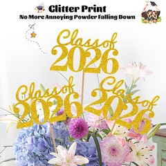 12 Pcs Graduation Decoration 2026 Centerpieces For Tables Gold Party Decor