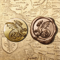 Wax Seal Stamp Head, 3D Embossed Relief for DIY Crafts, Wedding Invitations, Gif