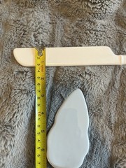 Happily Ever After Ceramic White Wedding Cake Knife And Server Set Mr And Mrs