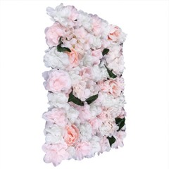6x Silk Artificial Flower Wall Panel Wall Hanging Wedding Venue Decor 40x60cm US