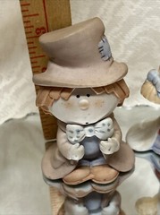 Bumpkins Bisque Porcelain Bride & Groom Figurines Fabrizio George Cake Toppers