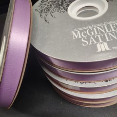 #3 McGinley Satin, French Lavender, 100 Yard Ribbon 9/16″ for Corsages & Events