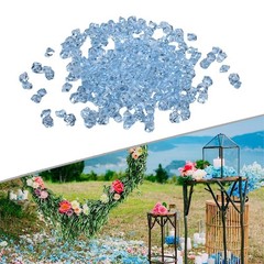6-9mm For Acrylic Gem Stones 200pcs for Wedding Table Scatter Decoration