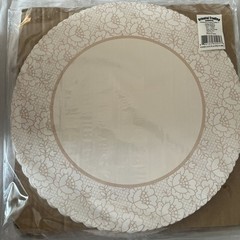 Wedding Misc Table Settings Rose Gold Utensils Paper Lace Placemats, Plates
