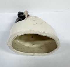 Vintage 1948 Paper Mache Bride and Groom Wedding Cake Topper