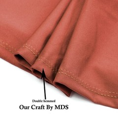 100 Terracotta Spandex Stretch Chair Sashes Bow with Slider Buckle Wedding Décor