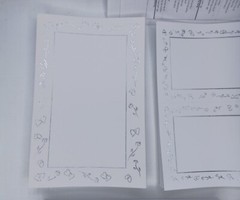 Ampad 40 Wedding Invitations Reply Cards Envelopes & Seals Blank Printable