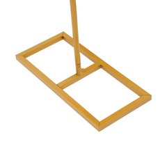 Gold Wedding Backdrop Stand Set with Balloon and Flower Displays