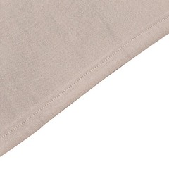 7 ft NUDE Matte Fitted Spandex Round Top Arch Backdrop STAND COVER Party