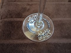 Bride and Groom Wedding Champagne/Wine Toasting Glasses Set