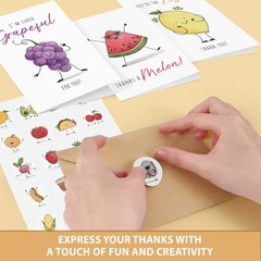 Premium Funny Thank You Cards, Teacher Appreciation Cards with Envelopes, Cut…