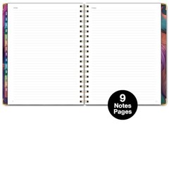 HARDCOVER 2026 Planner, 7″x9″: 14 Months (November 2025 7″ x 9″ Pastel Peacock